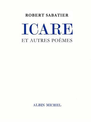 cover image of Icare et autres poèmes
